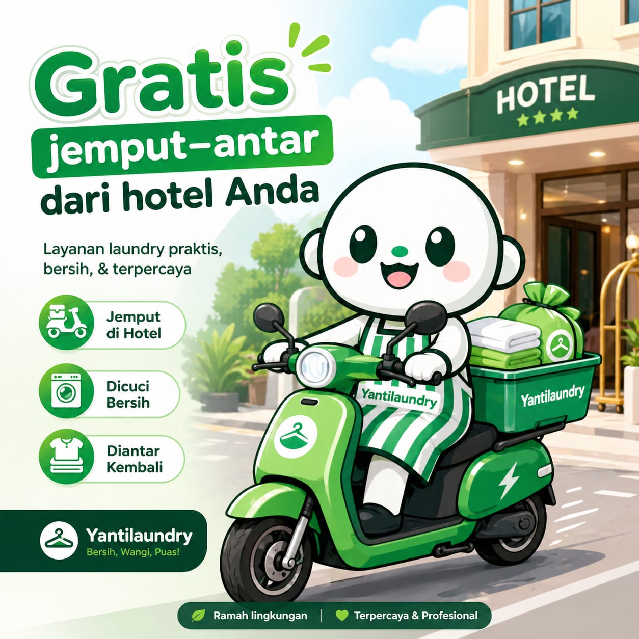 Yanti Laundry – Jasa Laundry Hotel Surabaya