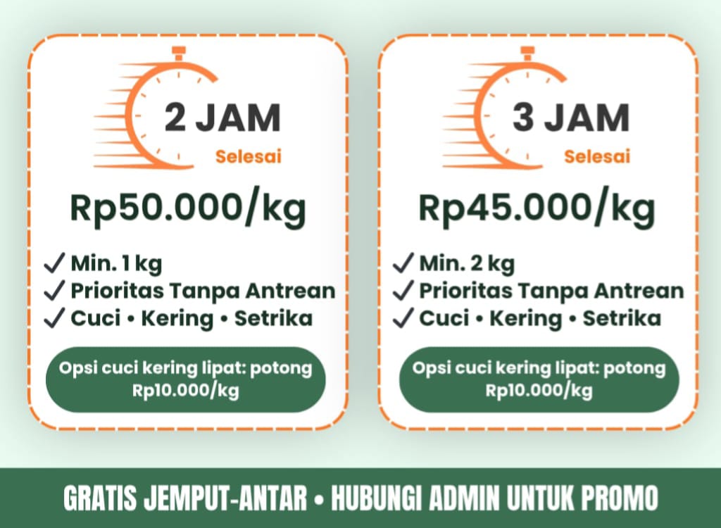 Harga Laundry Express